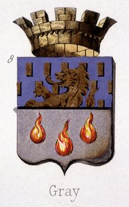 Graues Wappen - in „L