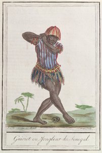 Griot oder Minnesänger von Senegal, 1796