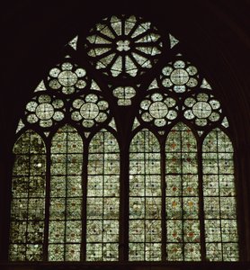 Fenster im Grisaille-Stil