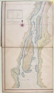 Grosse Isle und ein Teil des Eriesees, 1796
