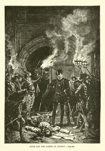 Guise und die Leiche von Coligny von French School