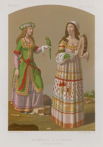 Zigeuner- und Böhmische Frauen von French School
