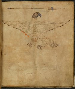 Harley 647, f.7 Illustration des Sternbildes 