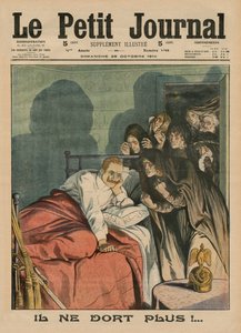 Er schläft nicht mehr!, Titelillustration aus 