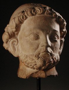 Kopf des Heiligen Petrus von French School