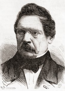 Henri-Gustave Delvigne, aus Les Merveilles de la Science, veröffentlicht um 1870 (Stich)
