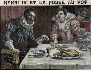 Henri IV und das Huhn im Topf: Gabrielle d