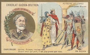 Henri de Bornier (1825-1901), Dramatiker, Dichter, französischer Schriftsteller, Autor von „La fille de Roland“, Drama in 4 Akten