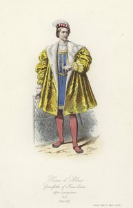 Heinrich II. von Navarra, Großvater von Heinrich IV. von Frankreich von French School
