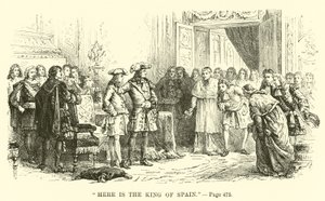 Hier ist der König von Spanien von French School