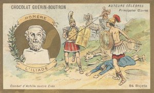 Homer, griechischer Dichter des 8. Jahrhunderts v. Chr., Autor der „Ilias“