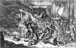Gräueltaten der Franzosen in Holland, 1673