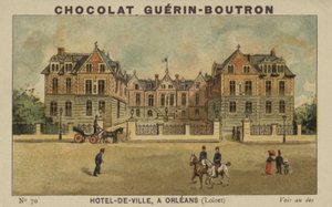 Rathaus von Orleans, Loiret von French School