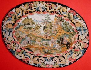 Jagdszene, ca.1710-35 von French School