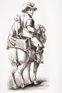 Jagd mit einem Leoparden, nach Jan Stradan, aus 