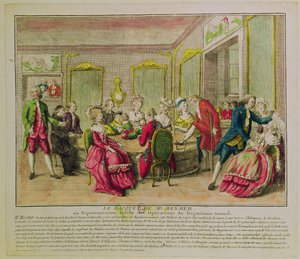 Hypnosesitzung mit Franz Anton Mesmer