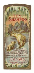 Icy Shampoo Etikett, Nogara von French School