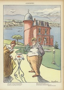 Illustration für Le Rire (Farblithografie)