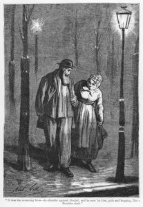 Illustration für Der Totschläger, ein realistischer Roman von Emile Zola von French School