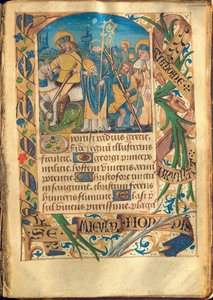Illustration aus "Stundenbuch, Gebrauch von Rom", ca. 1480