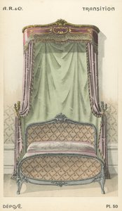Illustration aus dem Innenarchitektur-Produktkatalog von A R & Cie, Frankreich von French School