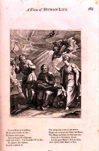 Im Angesicht des Todes, Illustration aus dem Gedicht 