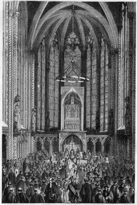 Einführung der Justiz: Messe des Heiligen Geistes am 3. November von French School