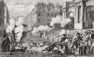 Aufstand am 13. Vendemiaire, Jahr IV, 5. Oktober 1795, aus 