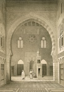 Innenansicht der Moschee von Qaitbay, Kairo