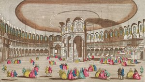 Innenraum der Rotunde, Ranelagh House, London
