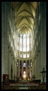 Innenansicht des Chors, begonnen nach 1284