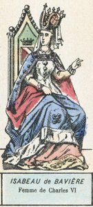 Isabeau von Bayern, Frau von Karl VI. von French School