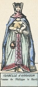 Isabelle von Aragon, Frau von Philipp dem Kühnen von French School