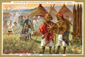 Italienische Kriegsgefangene, Erster Italienisch-Äthiopischer Krieg von French School