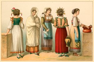 Italienische Tracht von French School