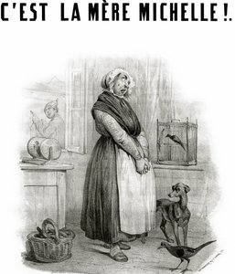 Es ist Mutter Michelle!... komisches Lied, Lithografie