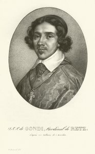 JFP de Gondi, Kardinal de Retz von French School