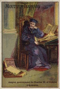 Jacques Amyot, französischer Renaissance-Schriftsteller und Übersetzer und Bischof von Auxerre von French School