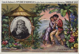 Jacques Henri Bernardin de Saint Pierre, französischer Schriftsteller und Botaniker von French School