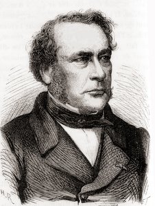 Jean-Baptiste Joseph Dieudonné Boussingault, aus Les Merveilles de la Science, veröffentlicht ca. 1870