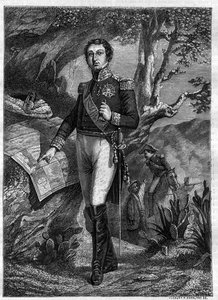 Jean-de-Dieu Soult (1769-1851) Herzog von Dalmatien - Ganzkörperporträt von Jean de Dieu Soult (1769-1851), Marschall von Frankreich, Herzog von Dalmatien - in Histoire de l