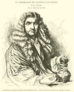 Jean Chabert, Parfümeur in Lyon im siebzehnten Jahrhundert (Gravur)