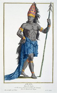 Jean, König des Kongo, graviert von Pierre Duflos (1742-1816), 1780 von French School