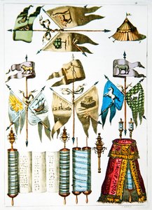 Jüdische Symbole, Flaggen und Tora
