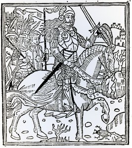 Johanna von Orleans, aus La Mer des Histoires, 1491