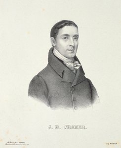 Johann Baptist Cramer (1771-1858) graviert von Magnier von French School