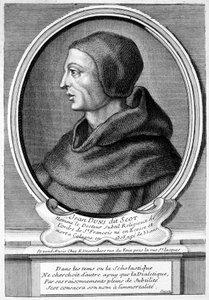 John Duns (Duns Scotus), schottischer katholischer Priester, Philosoph und Theologe von French School