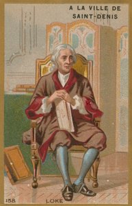 John Locke, englischer Aufklärungsphilosoph von French School
