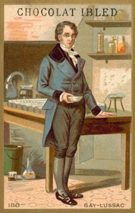 Joseph Louis Gay-Lussac, französischer Chemiker und Physiker von French School