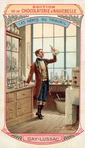 Joseph Louis Gay-Lussac, französischer Chemiker und Physiker von French School